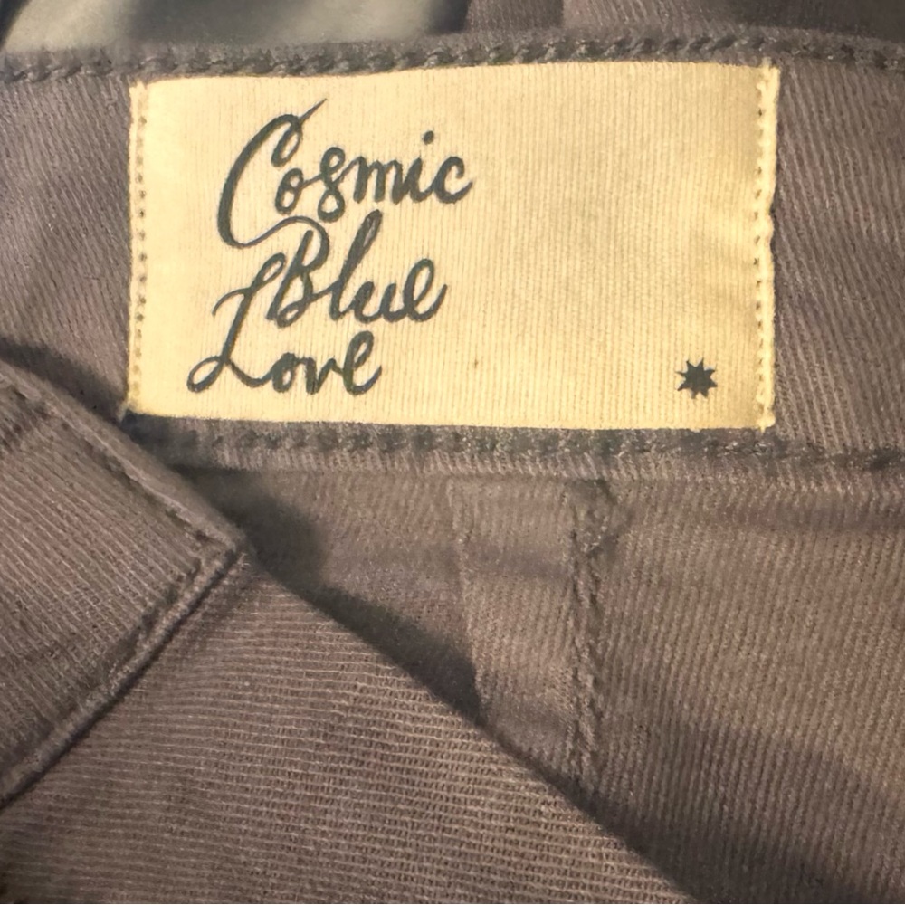Stitch Fix Cosmic Blue Love Stylish Women's Gray Cargo Pants NWT size 30 - Picture 10 of 11